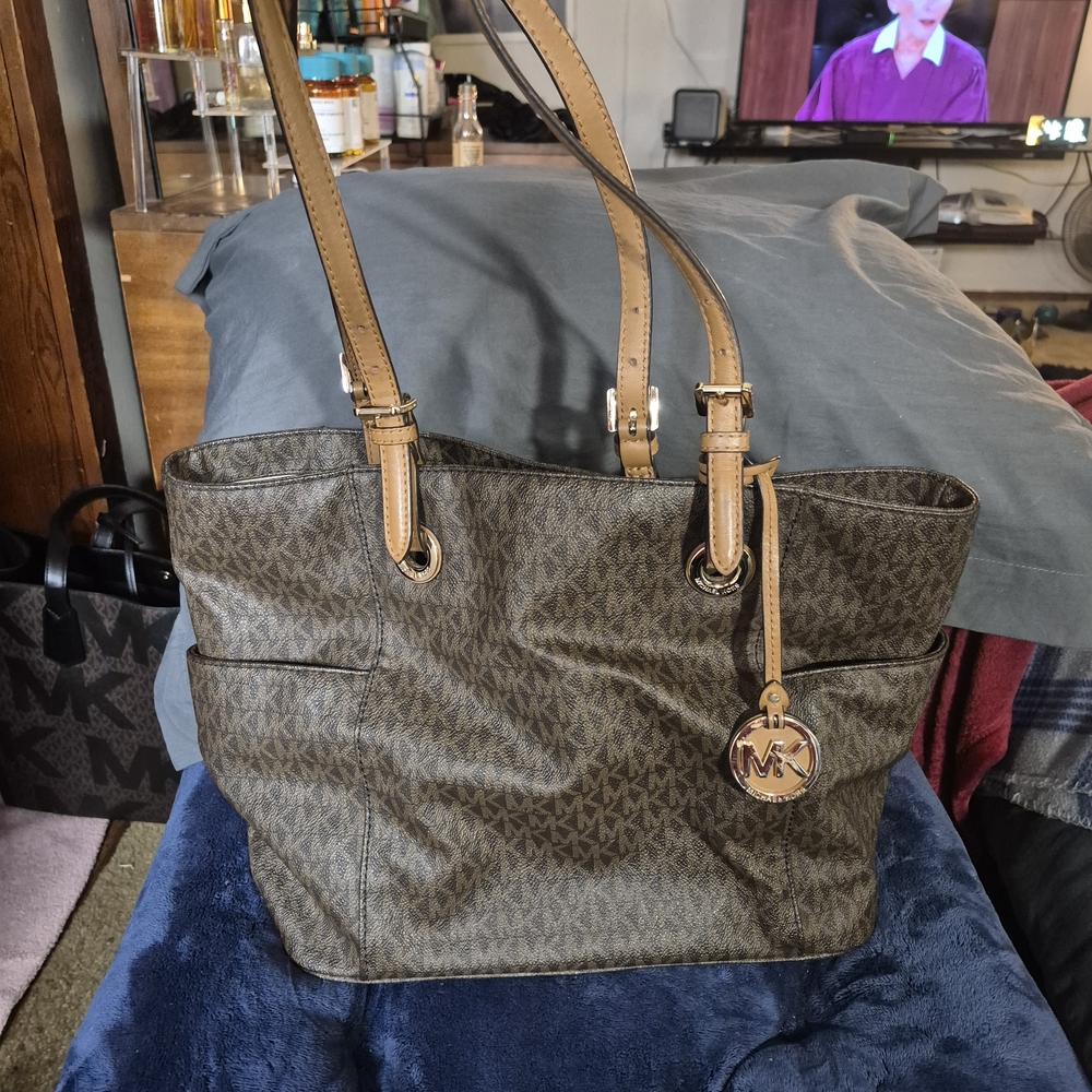 Michael Kors Signature Brown Tote
